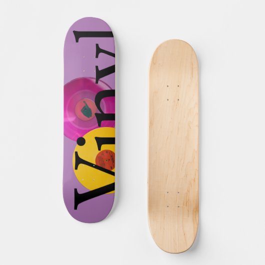 Fruity vinyl p skateboard (Voorkant)