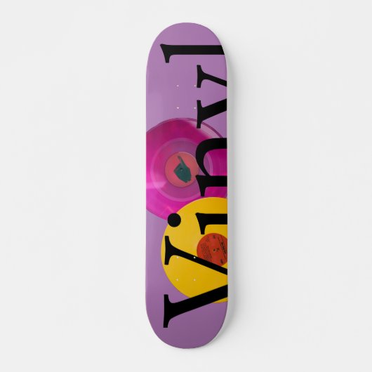Fruity vinyl p skateboard (Voorkant)