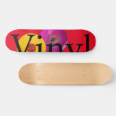 Fruity vinyl red skateboard (Horizontaal)