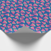 Fruity Watermelon Summer Pattern Cadeaupapier (Hoek)