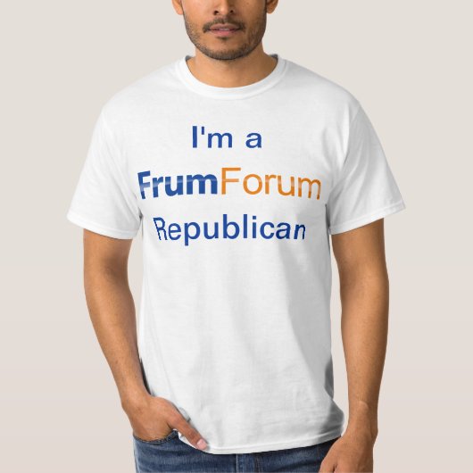 FrumForum Republican T-shirt (Voorkant)