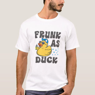 Frunk as Duck - Funny Rubber Duck Drink Meme Hu T-shirt