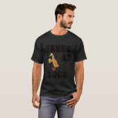 Frunk As Duck   Rubber Duck Drinking Meme Humor 1 T-shirt (Voorkant volledig)