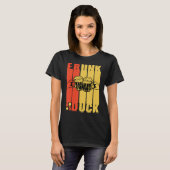 Frunk as Duck Sarcastic Drink Party T-shirt (Voorkant volledig)