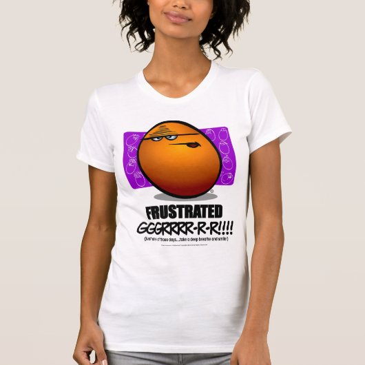 FRUSTRAAT - Oranje T-shirt (Voorkant)