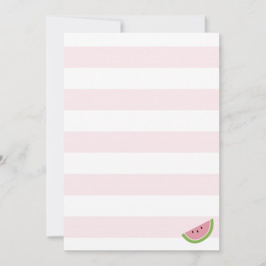 Frutti à deux tti - Tutti Fruity Invitation Annive (Dos)