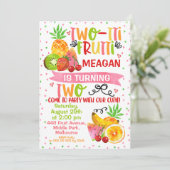 Frutti couleur deux tti 2e Invitation anniversaire (Debout devant)