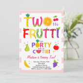 Frutti rose Frutti Girls 2e Invitation anniversair (Debout devant)