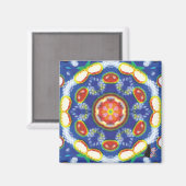 Fruty Kaleidoscope Magnet Magneet (Voorkant / Achterkant)