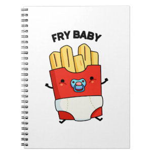 Fry Baby Grappige Franse Friet Punt Notitieboek