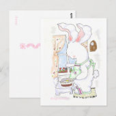 Fry Bunny briefkaart - (Voorkant / Achterkant)
