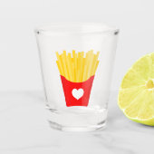 Fry Love Shot Glas (Voorkant)