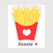 Fry Love Sticker (Vel)