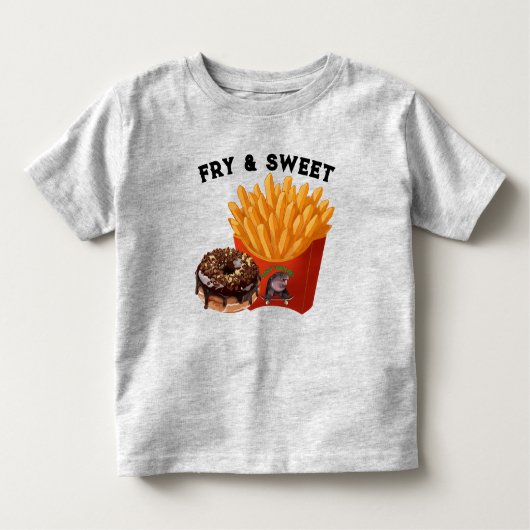 FRY & SWEET T-Shirt (Voorkant)