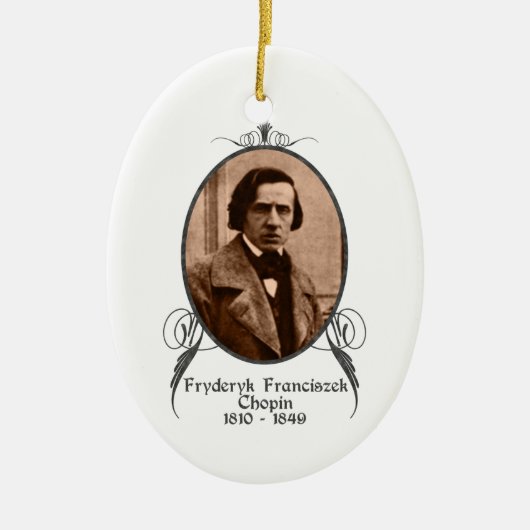 Fryderyk Franciszek Chopin Ornament (Voorkant)