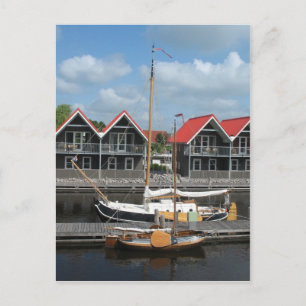 Fryslan Boats & Canal Houses Briefkaart