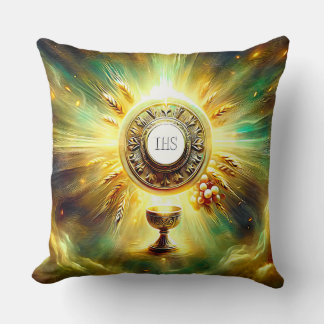 FS Communion Host en Chalice Expressionist Effect Kussen