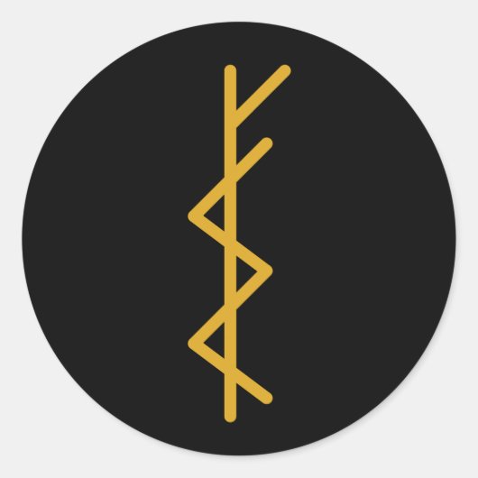 FSC-Logo (Fandom Support Center) Ronde Sticker (Voorkant)