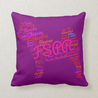 FSPR Word Cloud Sierkussen 16 x 16 inch