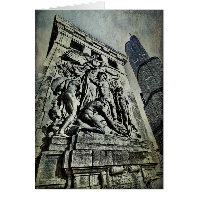 Ft Dearborn Monument (Voorkant)