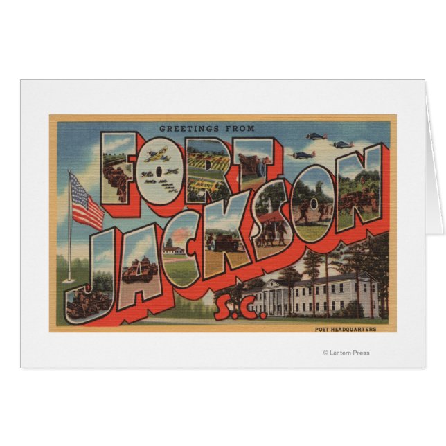 Ft. Jackson, Caroline du Sud - Scène aux grandes l (Devant horizontal)