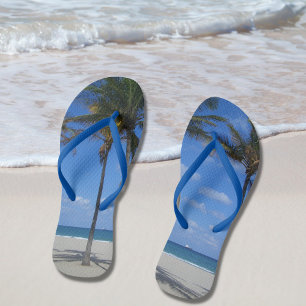 Ft Lauderdale Beach Florida Palm Trees Teenslippers