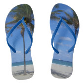 Ft Lauderdale Beach Florida Palm Trees Teenslippers (Voetbed)