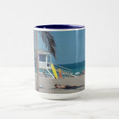 Ft Lauderdale Beach Lifeguard-standaard Mok (Midden)