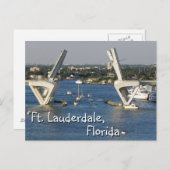 Ft. Lauderdale Briefkaart (Voorkant / Achterkant)