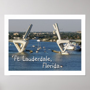 Ft Lauderdale, Florida Poster