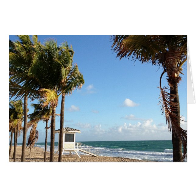 Ft. Lauderdale Lifeguard Stand (Devant horizontal)