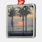 Ft. Lauderdale zonsopgang Metalen Ornament (Links)