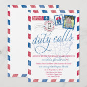 Ft Myers Florida Luchtpost Militaire Verhuizing Aankondiging (Voorkant / Achterkant)