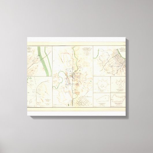 Ft Rosecrans, Tenn Canvas Afdruk (Voorkant)
