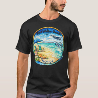 Ft Walton Beach Fl Florida Golfkust T-shirt