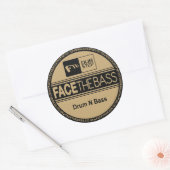 FTB-Sticker (groot) Ronde Sticker (Envelop)