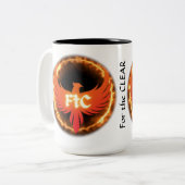FtC Logo Mug 15oz (Customizable) - For the CLEAR (Devant gauche)