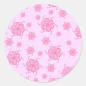 FTF Autocollants Monochromes de couleur rose clair (Devant)
