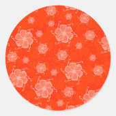 FTF Autocollants Monochromes Orange (Devant)