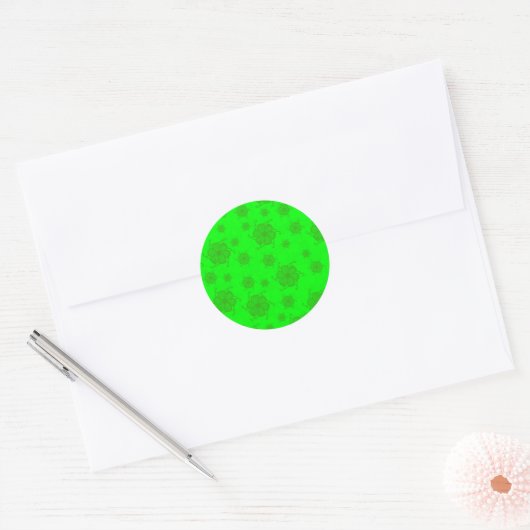 FTF Autocollants Monochromes Verts (Enveloppe)