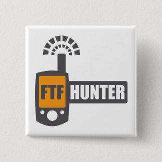 FTF Hunter Vierkante Button 5,1 Cm