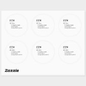FTM RONDE STICKER (Vel)