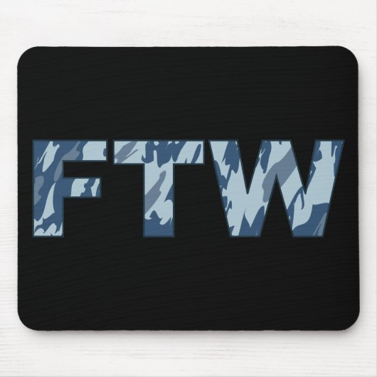 FTW Arctic Camo Mousepad Muismat (Voorkant)