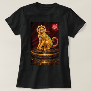Fu Chinese Zodiak Jaar van de Aap 0046501 T-shirt