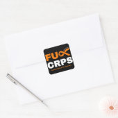 FU CRPS VIERKANTE STICKER (Envelop)