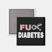 FU Diabetes Magneet (Voorkant / Achterkant)
