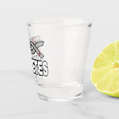 FU Diabetes Shot Glas (Rechts)