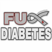 FU Diabetes Sticker (Voorkant)