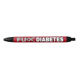 FU Diabetes Zwarte Inkt Pen