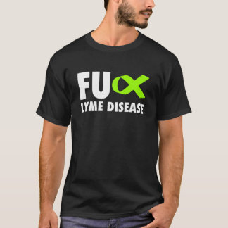 FU Lymziekte Lime Green Ribbon - Lymziekte T-shirt